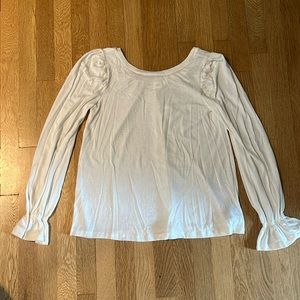 White gap long sleeve